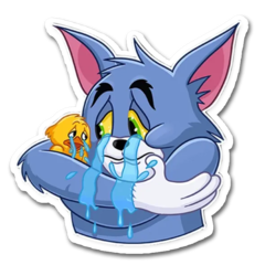 /STICKER_TOM_Y_JERRY: Tom_y_Pato