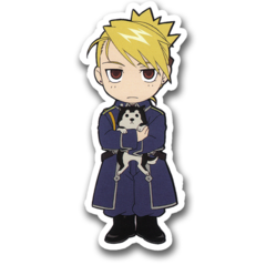 /STICKER_FULLMETAL_ALCHEMIST: Riza_Hawkeye (chibi)