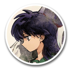 /STICKER_INUYASHA: kagome higurashi (rostro)