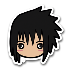 /STICKER_NARUTO: Sasuke_UCHIHA (Kawaii_CHIBI)