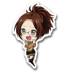 /STICKER_SHINGEKI_NO_KYOJIN: Hanji_zoe (chibi)