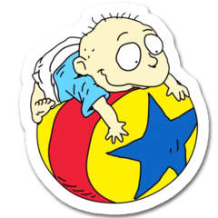 /STICKER_RUGRATS: Tommy_Pelota