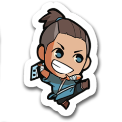 /STICKER_AVATAR: Sokka (Chibi)