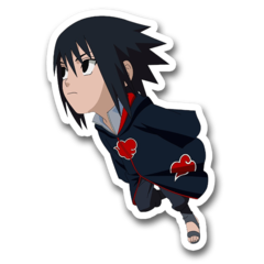 /STICKER_NARUTO: Sasuke_UCHIHA (CHIBI)