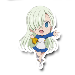 /STICKER_NANATSU_NO_TAIZAI: Elizabeth