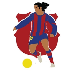 /STICKER_FUTBOL: Ronaldinho