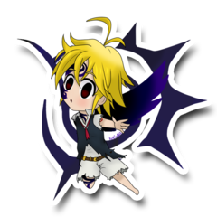 /STICKER_NANATSU_NO_TAIZAI: Meliodas_demon_power