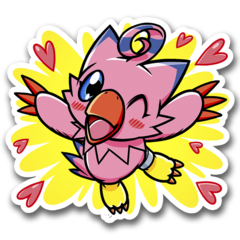 /sticker_Digimon: Biyomon