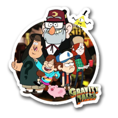 /STICKERS_GRAVITY_FALLS: Personajes