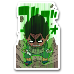 /STICKER_NARUTO: rock_lee (CHIBI 1)