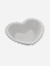 Bowl Heart de Porcelana Branco G 15x13x5cm