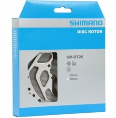 ROTOR DISCO SHIMANO 160MM SM-RT26 TORNILLO