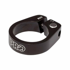 COLLAR PORTASILLA 28.6 PRO ALLOY ALUMINIO/NEGRO  C/TORNILLO PRAC0060