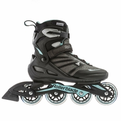 ROLLER ROLLERBLADE ZETRABLADE W 2022 NEG/AZUL - Rollerbike