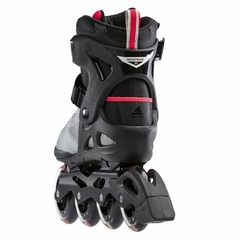 ROLLER ROLLERBLADE MACROBLADE 90 W GRIS/ROJO - comprar online