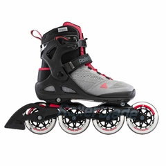 ROLLER ROLLERBLADE MACROBLADE 90 W GRIS/ROJO - Rollerbike