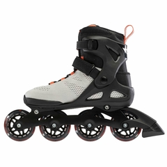 ROLLER ROLLERBLADE MACROBLADE 80 W GRIS/CORAL - tienda online