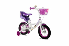 BICICLETA R.12 FLEXYGIRL BCO/VIOL