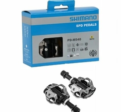 PEDAL SHIMANO PD-M540 SH51 CON TRABAS NEGRO - comprar online