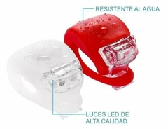 PAR LUCES LED DE SILICONA DELANTERA Y TRASERA 10 LUMENS en internet