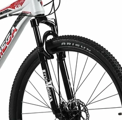 BICICLETA R.29 TOPMEGA SUNSHINE MTB 21V F.DISCO GRIS/ROJO - comprar online