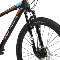 BICICLETA R.29 TOPMEGA SUNSHINE MTB F.DISCO NEG/NAR/CEL. - comprar online