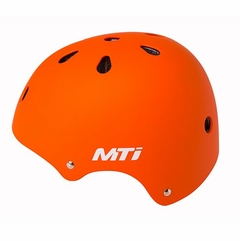 CASCO MTI HALO 12 NIÑO NARANJA