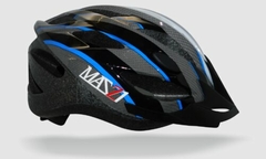 CASCO MAZZI MV23 NEG/GRIS/BCO/AZUL - comprar online