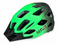 CASCO MAZZI HB3-2 CON LUZ VERDE/NEG