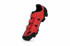 ZAPATILLA VOLTA MTB C/ABROJOS ROJO/NEG