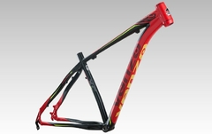 BICICLETA R.29 VENZO PRIMAL XC 24V F.HIDR ROJ/NEG/AMA - comprar online