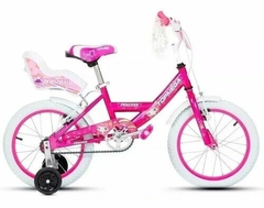 BICICLETA R.16 TOPMEGA VICKFLY NENA ROSA/BLANCO