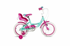 BICICLETA R.16 TOPMEGA MAGICAL NENA CELESTE