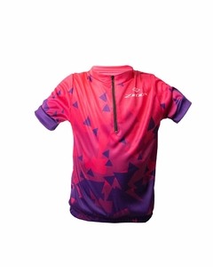 REMERA M/CORTA ZIROOX FUN NIÑO FUCSIA