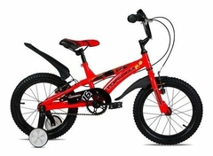 BICICLETA R.16 TOPMEGA CROSSBOY VARON ROJO.