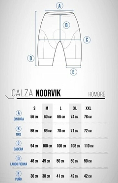 CALZA CORTA ZIROOX NOORVIK HOMBRE en internet