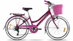 BICICLETA R.24 AURORA ONA FUCSIA/ROSA