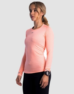 REMERA M/LARGA OX CUSTOM BASE LAYER MUJER SALMON