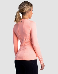 REMERA M/LARGA OX CUSTOM BASE LAYER MUJER SALMON - comprar online