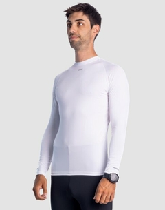 REMERA M/LARGA OX CUSTOM BASE LAYER HOMBRE BLANCO