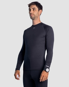 REMERA M/LARGA OX CUSTOM BASE LAYER HOMBRE NEGRO