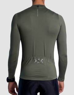 REMERA M/LARGA OX CUSTOM VINSON DRY HOMBRE VERDE en internet