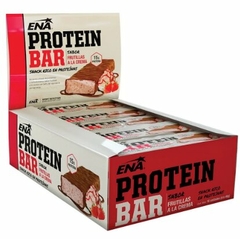 BARRA ENA PROTEIN BAR X46GR FRUTILLA A LA CREMA - comprar online