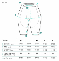 CALZA CORTA ZIROOX PRAGA MUJER - Rollerbike