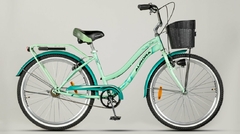 BICICLETA R.26 AURORA FAMILY VERDE AGUA