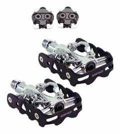 PEDAL ZERAY ZP-101Z MTB AUTOMATICO MIXTO AULUMINIO 9/16 RULEMAN