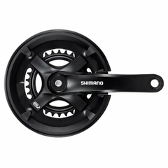 PLATO PALANCA SHIMANO TOURNEY FC-TY501 6/7/8V TRASERO 175MM 42-34-24T S/CUBRE