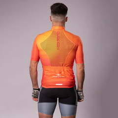 REMERA M/CORTA ZIROOX LIVERPOOL PRO HOMBRE NARANJA - Rollerbike