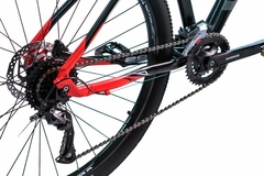 BICICLETA R.29 VENZO RAPTOR EXO MONOPLATO DEORE 10V F.HIDR NEG/ROJ - comprar online