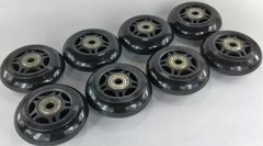 RUEDA ROLLER 64MM/85A PAPAISON UNIDAD C/RULEMANES NEGRA en internet